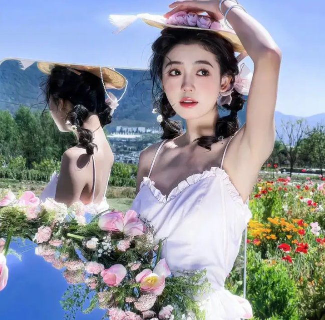 老虎装牙